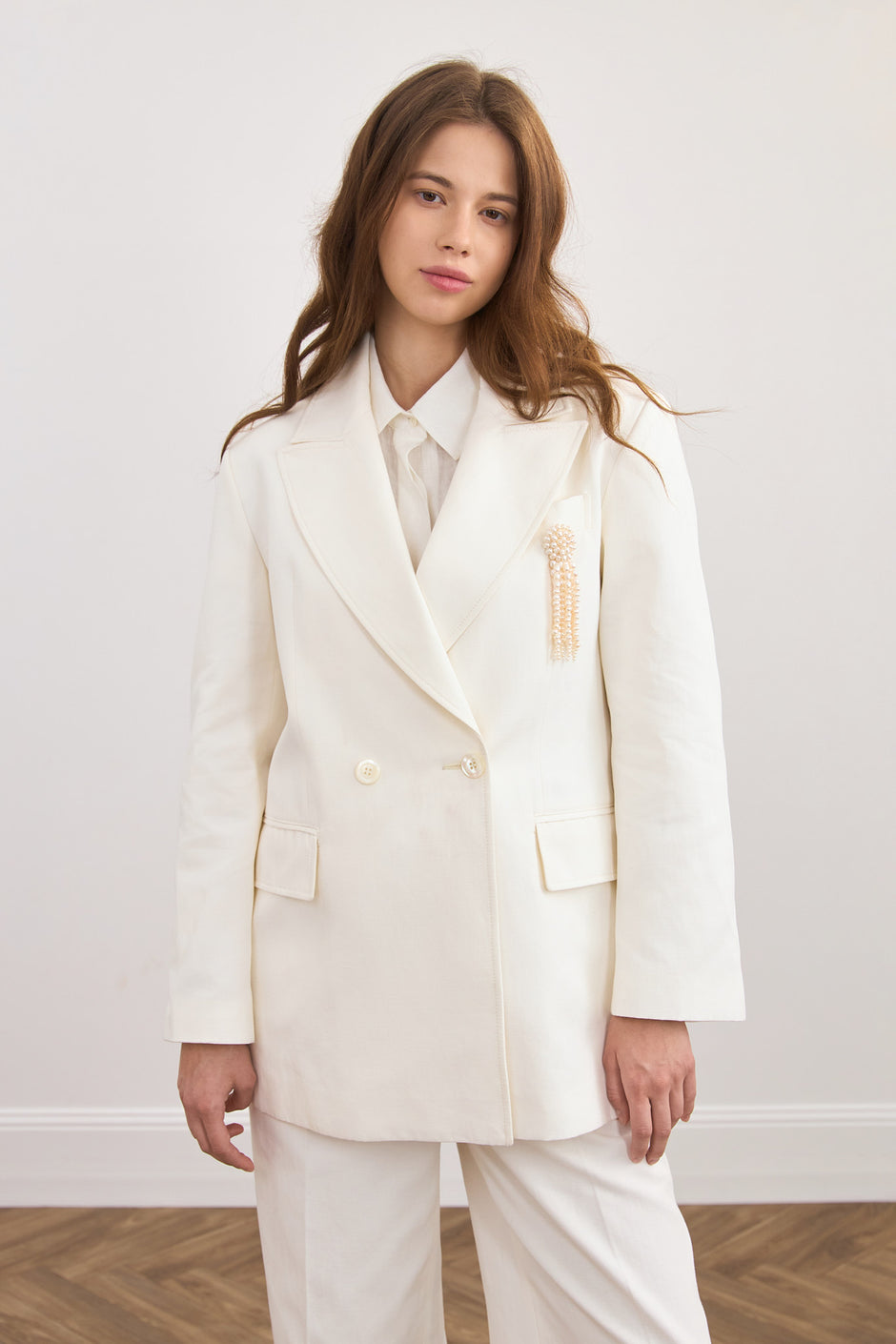 Джинсовий саржевий піджак