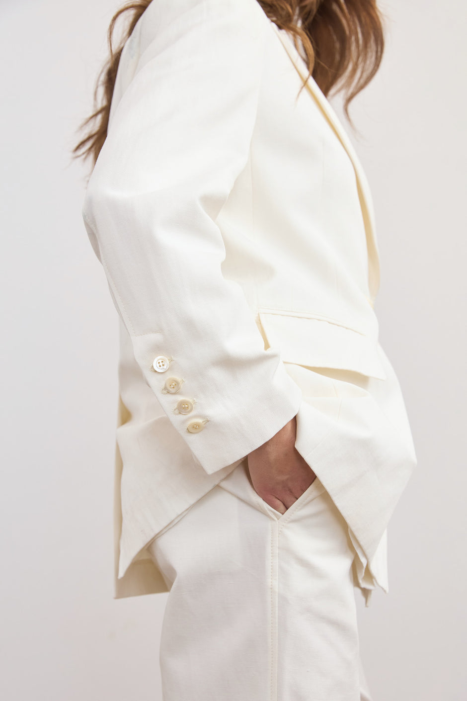 Джинсовий саржевий піджак