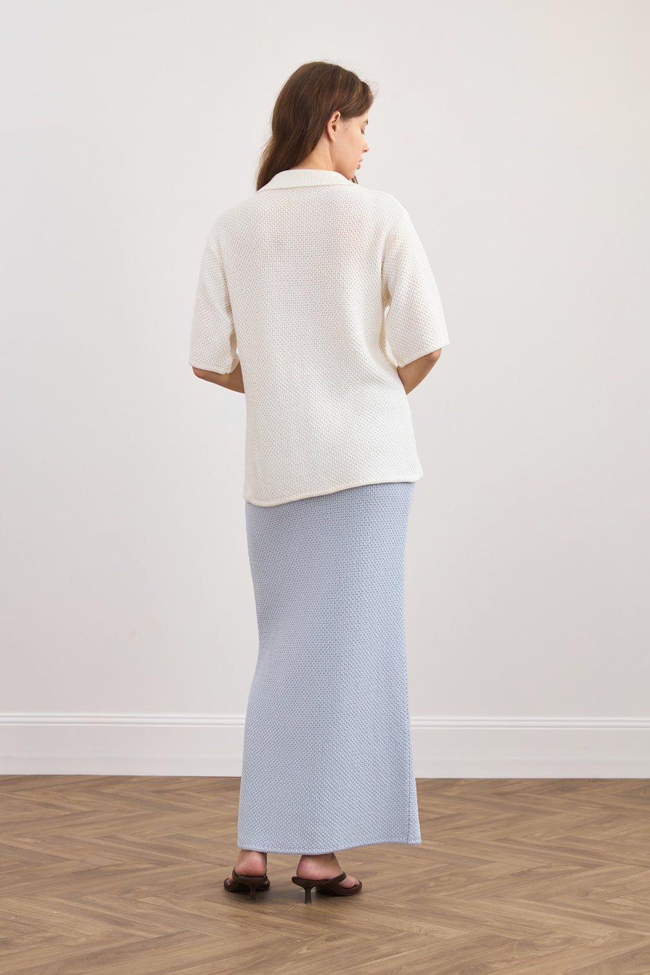 3D в'язана спідниця-костюм