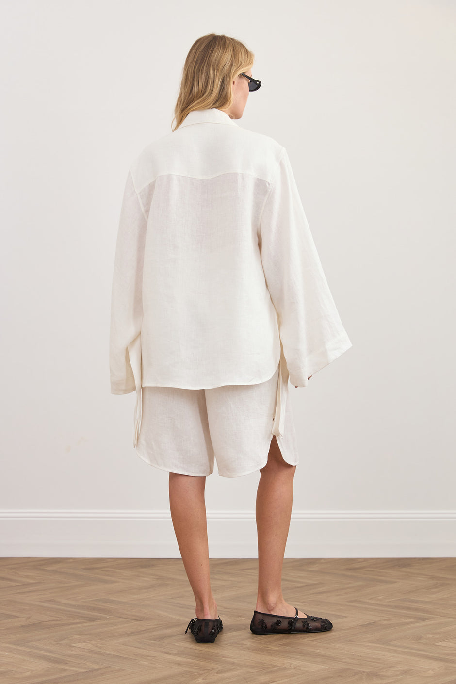 М'яка лляна куртка-сорочка