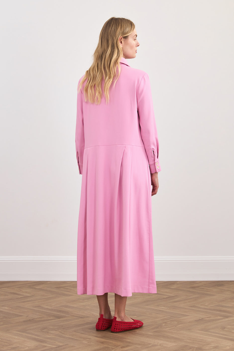 Рожева сукня