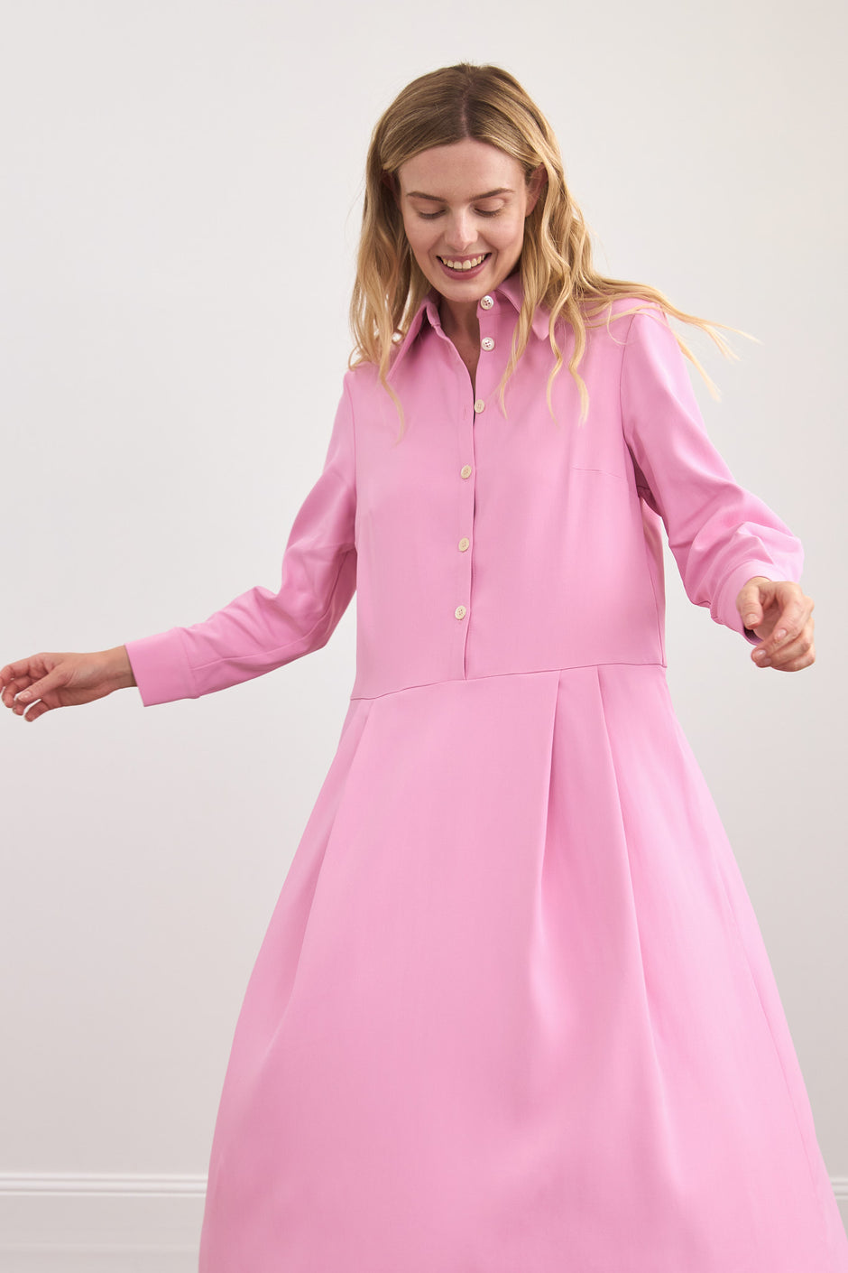 Рожева сукня