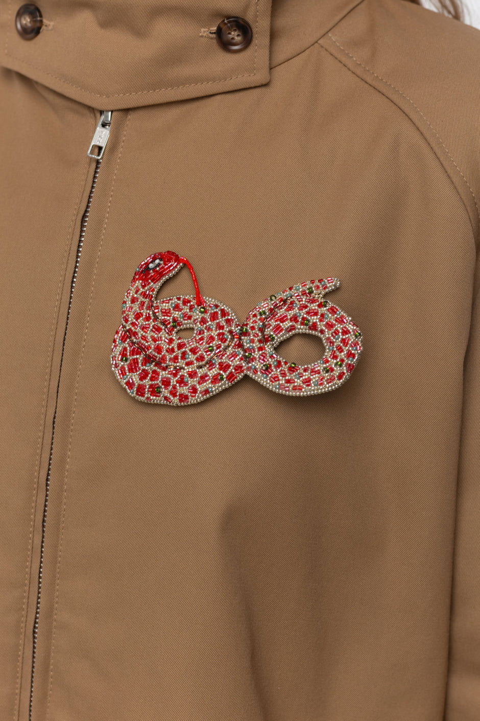 Брошка Змія