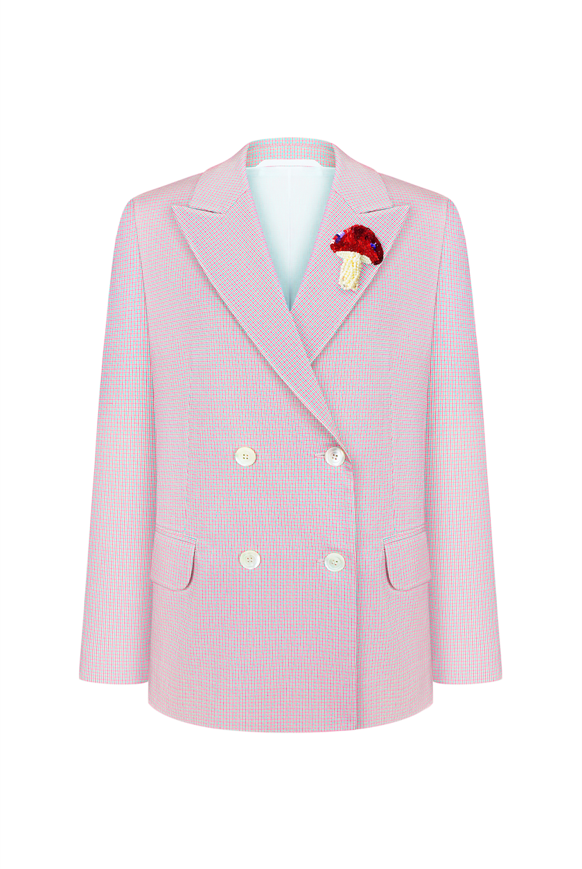 Ілюзорна куртка в клітинку