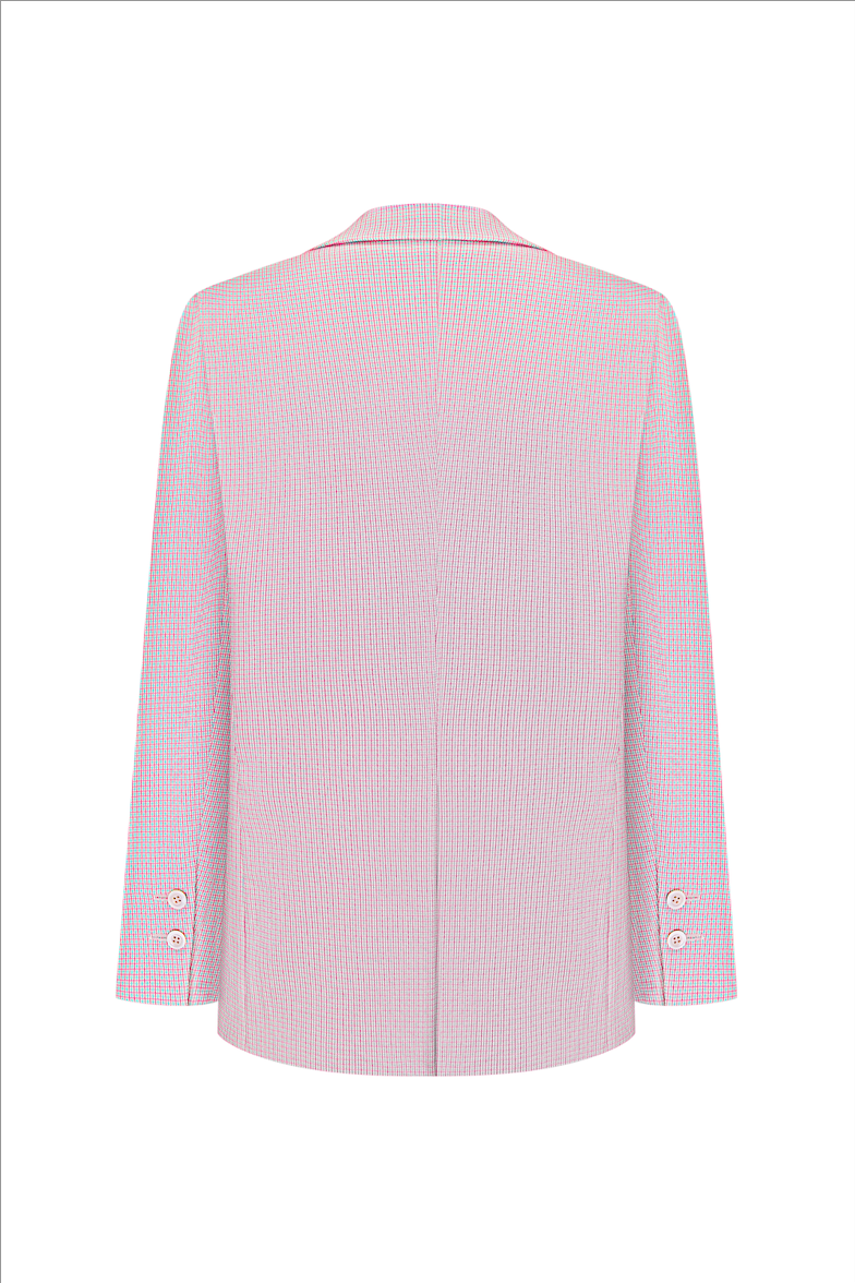 Ілюзорна куртка в клітинку