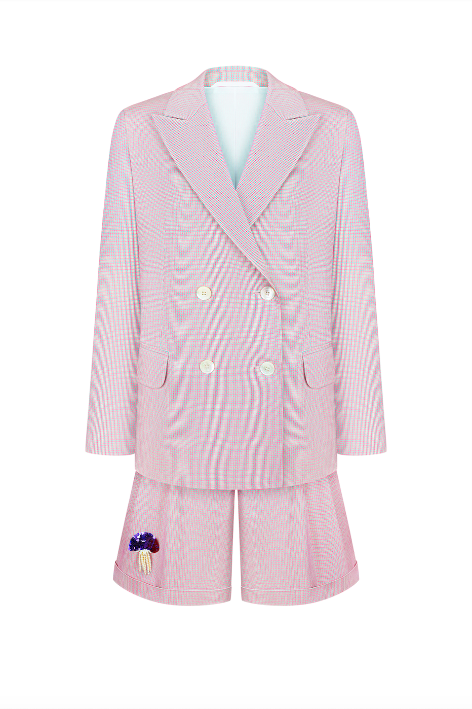 Шорти з ілюзією в клітинку