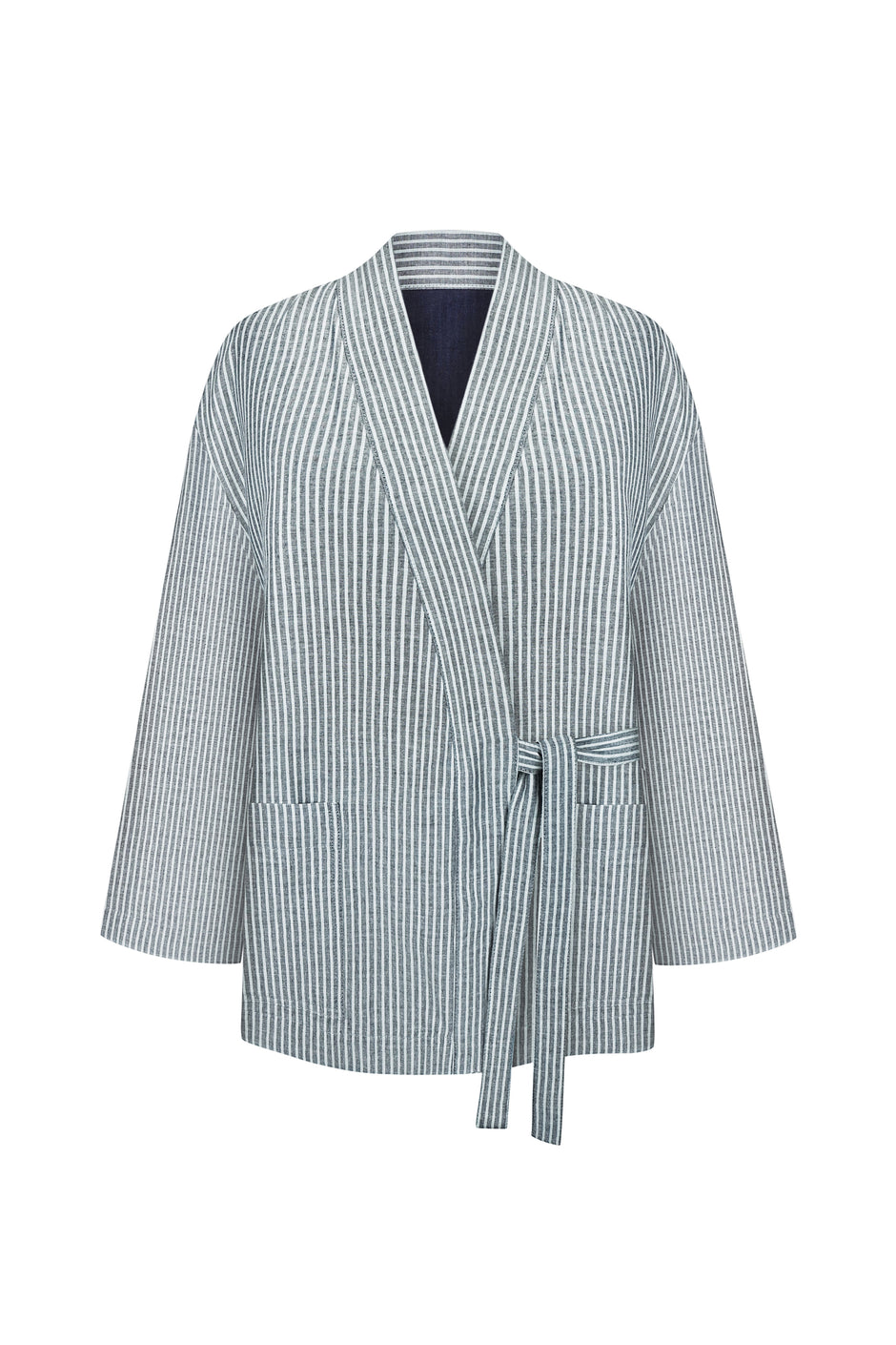 Двостороннє лляне кімоно