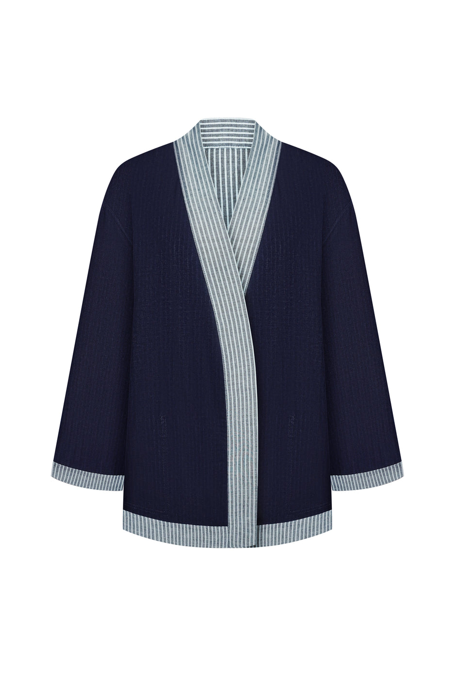 Двостороннє лляне кімоно