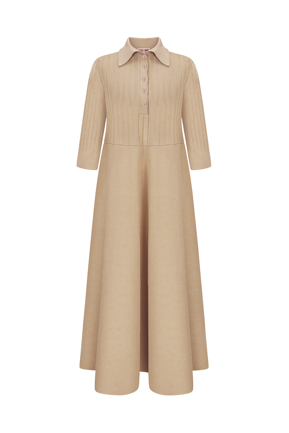 Трикотажна сукня-поло