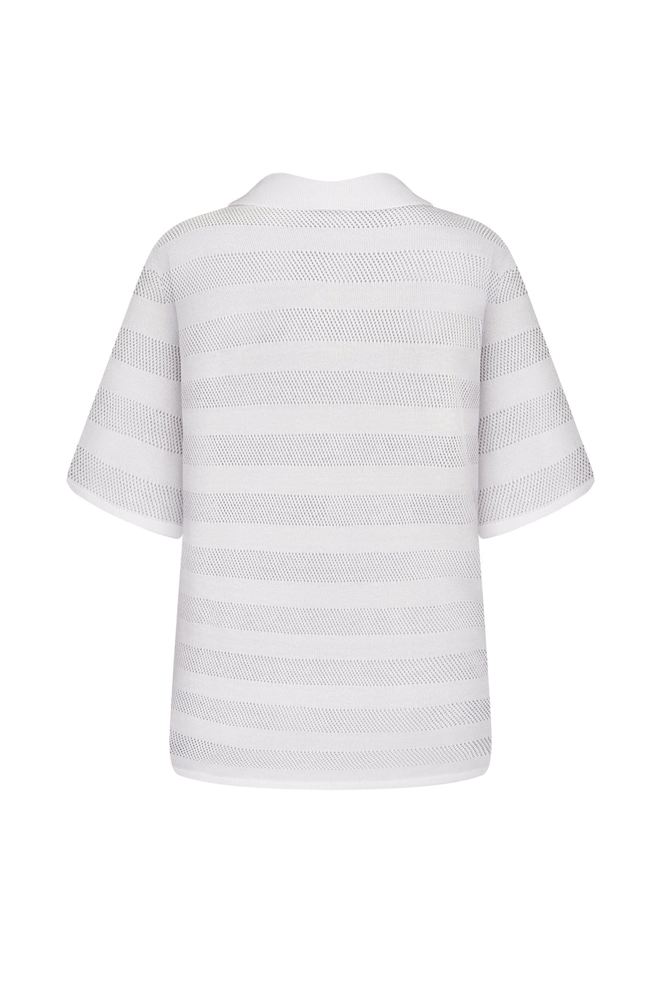 Смугасте біле поло